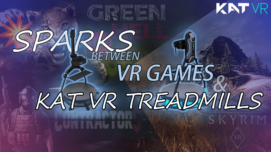 The sparks between VR games and the KAT VR Treadmills