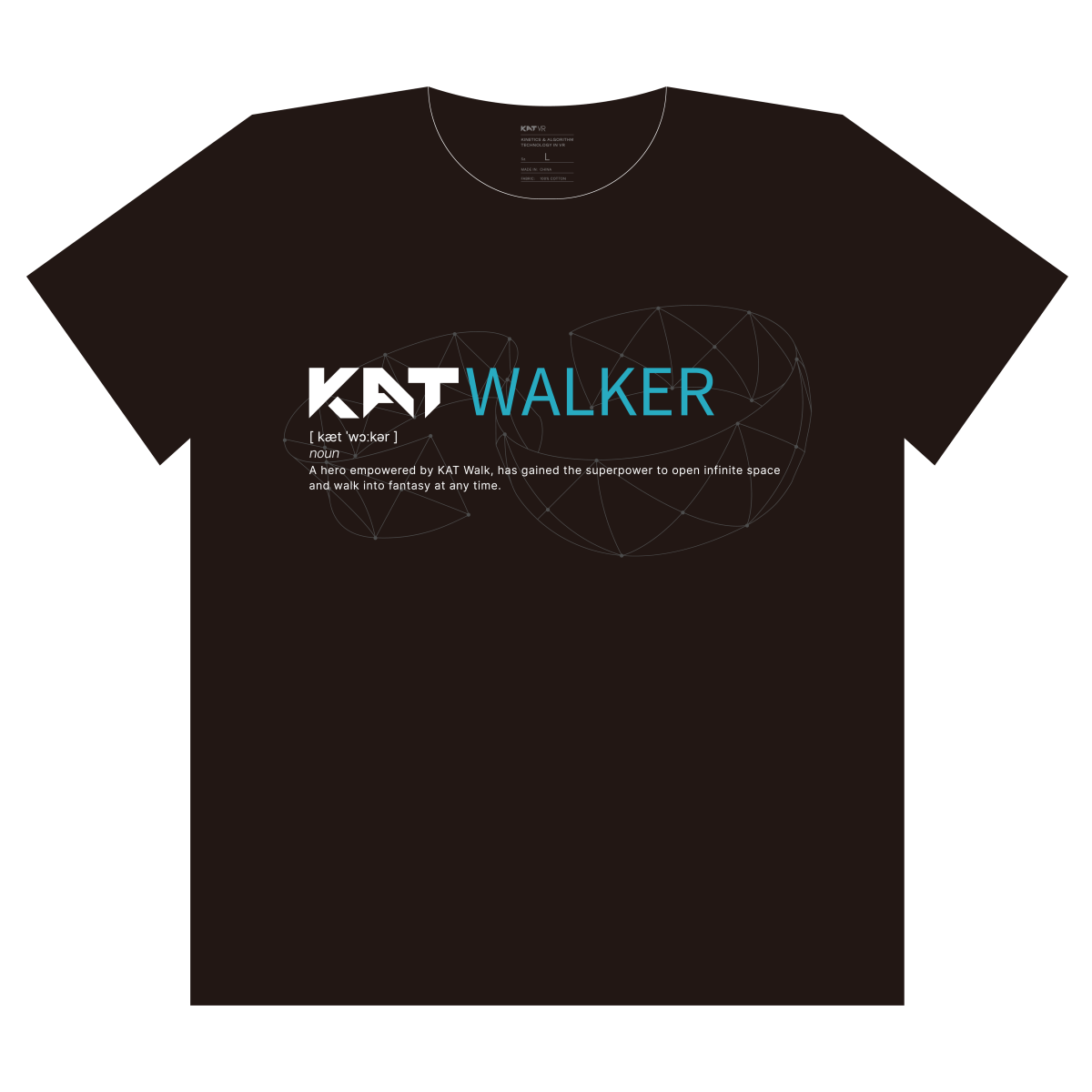 KAT-Shirt: KAT WALKER (Fitted style) - KATVR