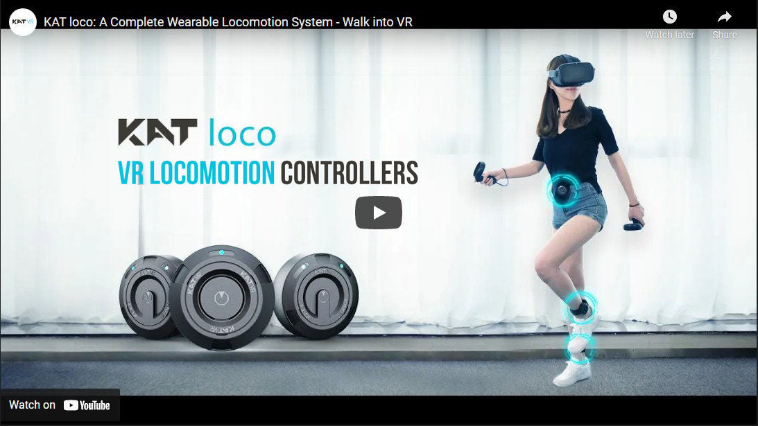 KAT VR- KAT Loco | New Standard of VR Locomotion | Walk Into VR –